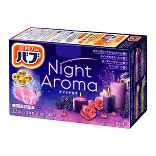 ﾊﾞﾌﾞ ﾅｲﾄｱﾛﾏ 40g×4種×3錠 12入